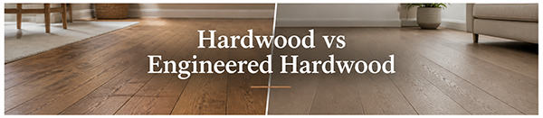 Hardwood vs engineered hardwood flooring
