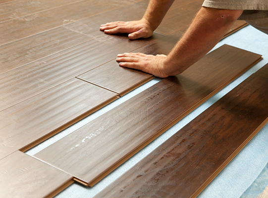 Hardwood flooring installation in Menlo Park, CA